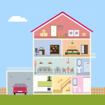 沉浸式house词汇教学