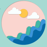 剪影动画天气互动课件