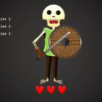 地牢探险-闯关互动模板