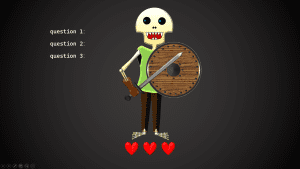 地牢探险-闯关互动模板