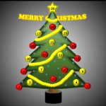圣诞树游戏趣味模板