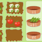 原创秋收蔬菜-趣味互动课件