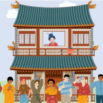 抛绣球-职业词汇趣味互动课件模板