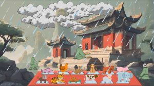 祭天大典-动物词汇趣味互动课件